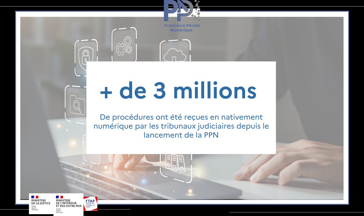 ProgrammePPN's tweet photo. Grâce à  l'investissement des FSI, des tribunaux, à l aide de la DITP .... NOUS Y VOICI 3 MILLIONS ... Merci à tous
Merci aussi à mes équipes et à l équipe historique @HaffideB https://t.co/O4RpMwP7OI