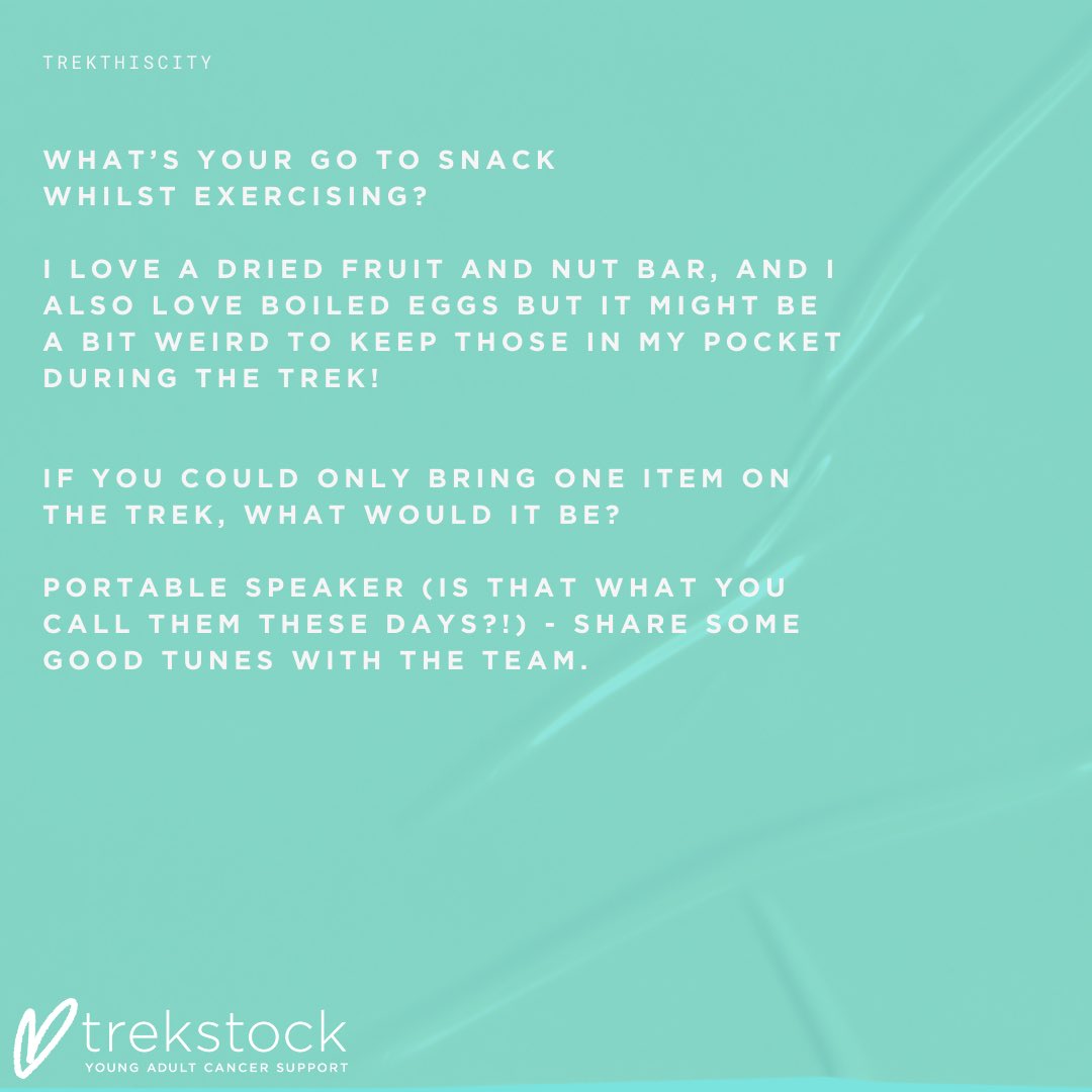 Trekstock Cancer Support tweet media
