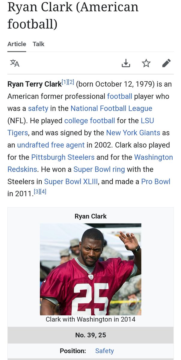 AlamLapizco's tweet photo. @quiquegaray Nunca me pierdo tu podcast! Pero cuando hablas de mi equipo, los Steelers, siempre que mencionas al "último gran corner" dices Ryan Clark y el fue FS. Te hago el comentario con mucho respeto, pero ya no quiero que me zumben los oídos jaja un saludo desde Querétaro ✌🏼 https://t.co/fWgcNMHKa8