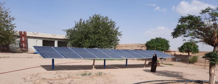 #Syria is facing its third year of drought – but farmers like Hiba are using new, solar energy systems to save #water, grow more crops and keep food on the table. Find out more this #WorldWaterDay careinternational.org.uk/news-stories/a… @UKforSyria @FCDOGovUK