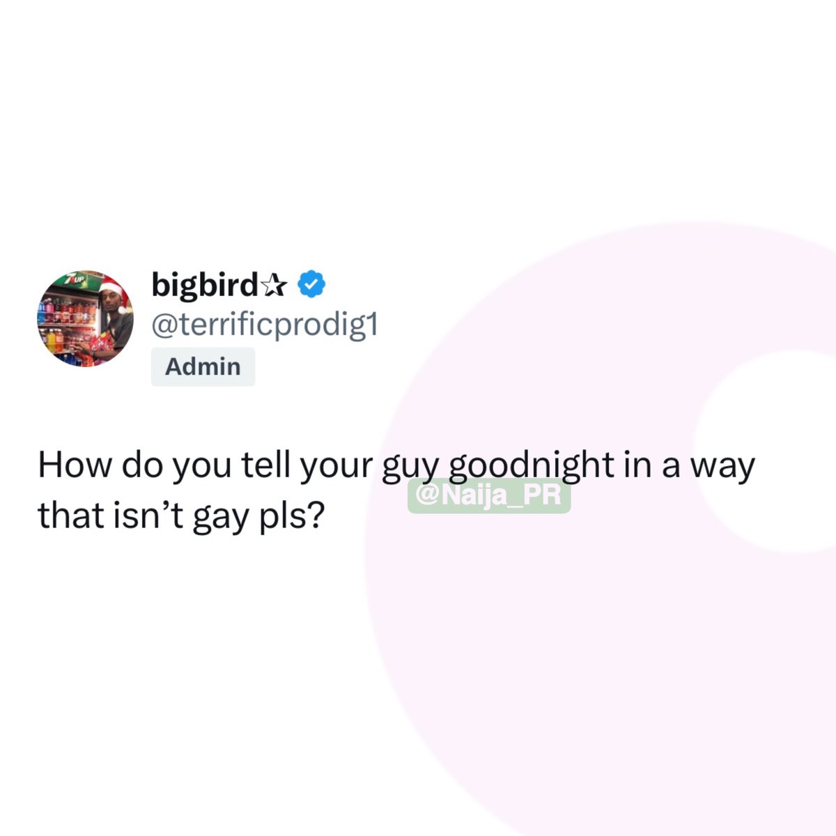Naija tweet media