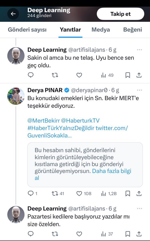 atasnnkz1's tweet photo. Yabancı arkadaşlardan da rica ediyorum
Stray Cat Problem adlı sayfayı X e bildirerek bize yardımcı olun.

#AnimalAbusers #AnimalCruelty #AnimalAbuse https://t.co/fGCuoobJFw