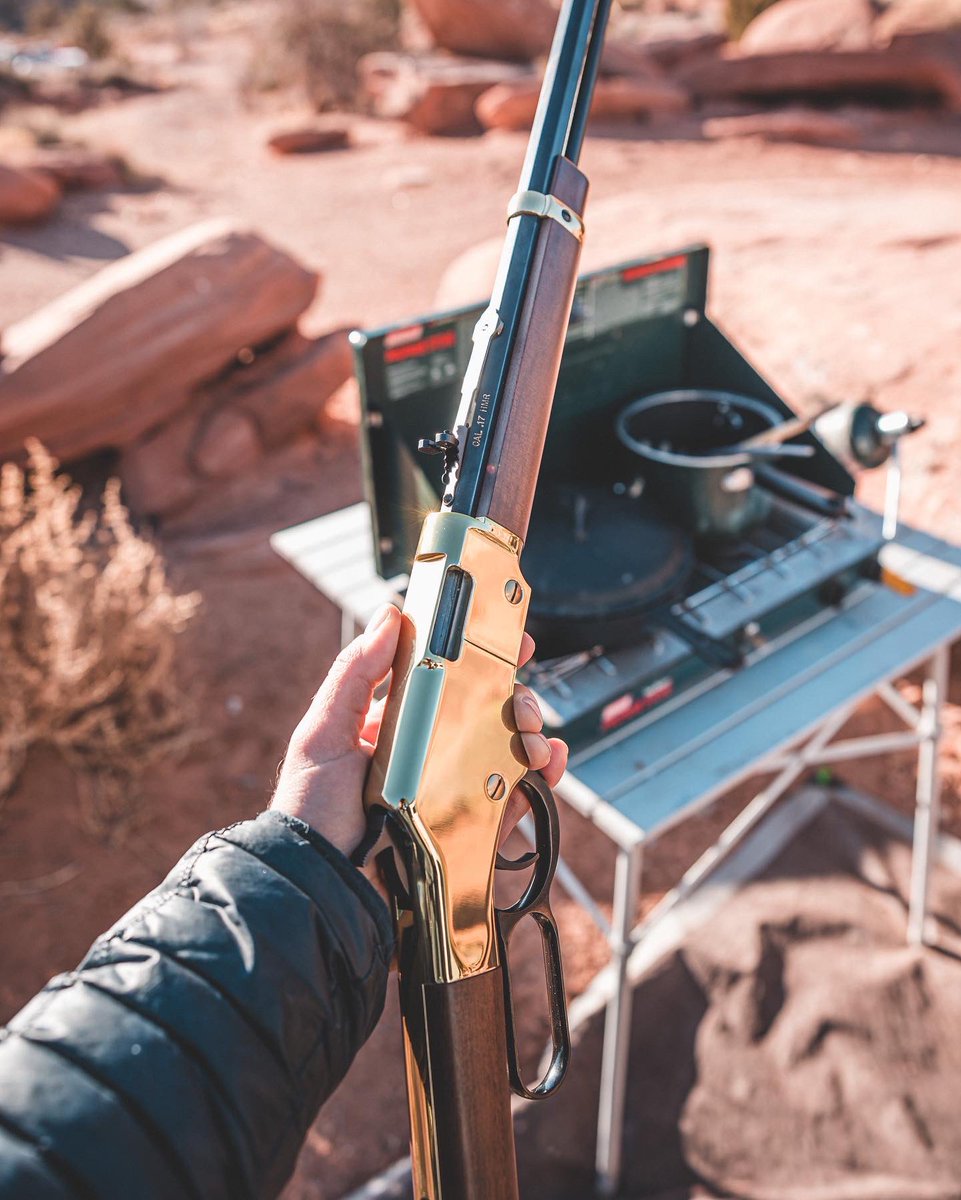 Campsite critters beware, the Henry Golden Boy is available in .17 HMR and .22 Mag: bit.ly/GoldenBoyH004