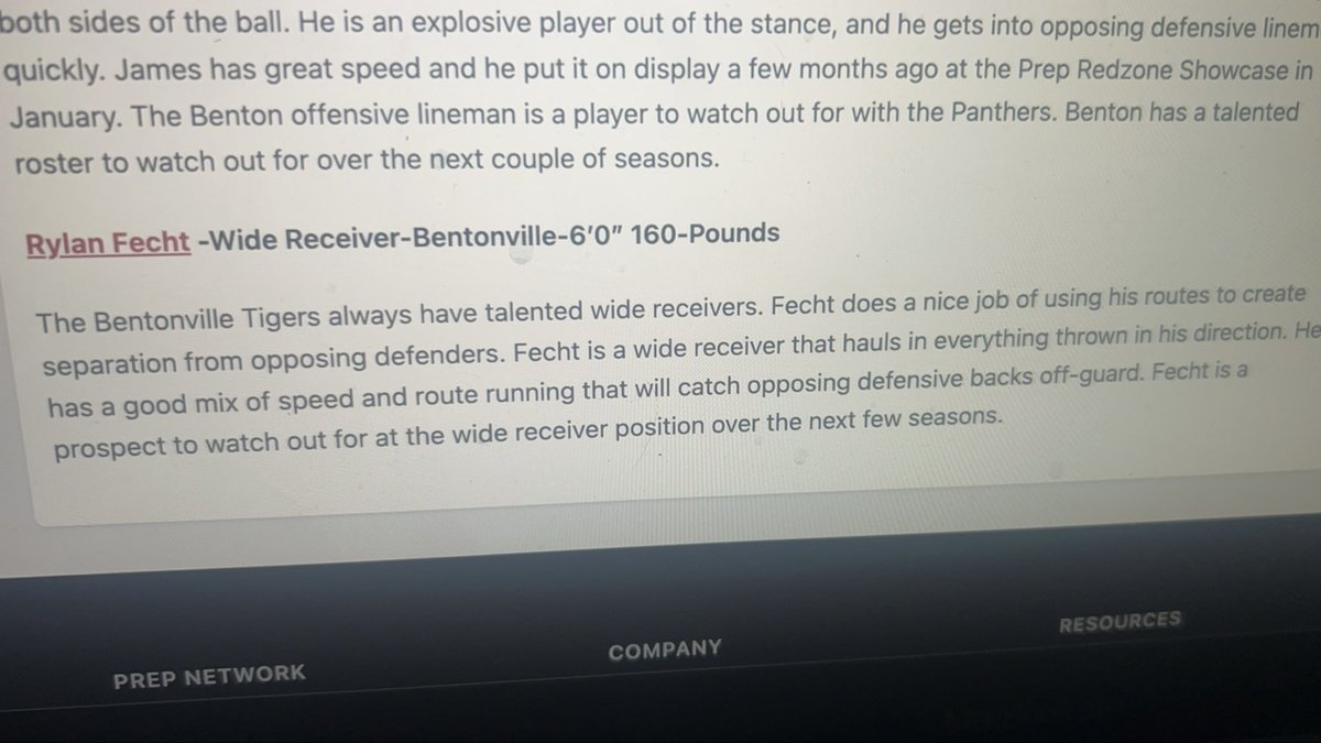 Rylan Fecht (@rylanfate) on Twitter photo Thankyou for the write up ❗️@cedwardsNFL <a href="/PrepRedzoneAR/">Prep Redzone Arkansas</a>
<a href="/tctabler/">PrepRedZoneTom Tabler</a> <a href="/CoachCamWeeks/">Coach Cam</a> <a href="/RussHeidiSLC/">Russ and Heidi Phillips🏈</a> <a href="/duneganjace/">Jace Dunegan</a> <a href="/Southwest7v7/">Southwest 7</a> Thankyou for the write up ❗️@cedwardsNFL <a href="/PrepRedzoneAR/">Prep Redzone Arkansas</a>
<a href="/tctabler/">PrepRedZoneTom Tabler</a> <a href="/CoachCamWeeks/">Coach Cam</a> <a href="/RussHeidiSLC/">Russ and Heidi Phillips🏈</a> <a href="/duneganjace/">Jace Dunegan</a> <a href="/Southwest7v7/">Southwest 7</a>
