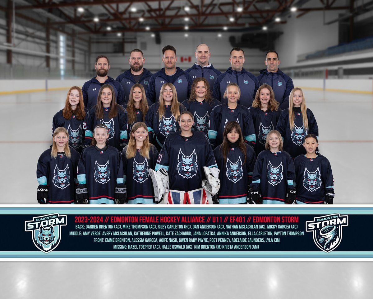 I love coaching my daughter's <a href="/ItalCanadians/">Ital Canadian SC</a> Soccer Club. I also love seeing other girls enjoy their sport like the Edmonton Storm U11 team who I met <a href="/RogersPlace/">Rogers Place</a>. They are the 1st all female tier 1 team in Hockey Edmonton history to play against the boys!#GirlPower