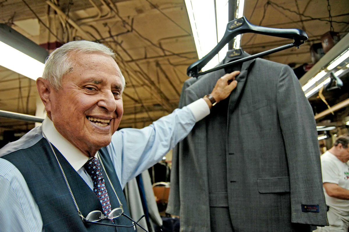 The world lost another #Holocaust survivor. With great sadness, we share that Martin Greenfield, #Auschwitz survivor and master tailor to US presidents, passed away on 03.20.2024 at the age of 95. May his memory be a blessing. Read more about this famed New York tailor who…