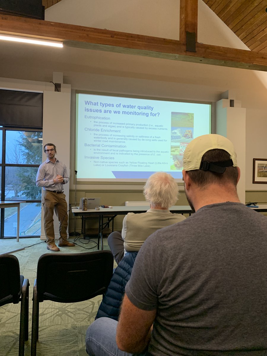Great turnout at last evenings HRM LakeWatchers meeting. Sandy Lake is very pleased to be apart of this water quality monitoring program. The question is: Will the province use these data to inform their decision on building 6000 units on Sandy Lake? (1/2)