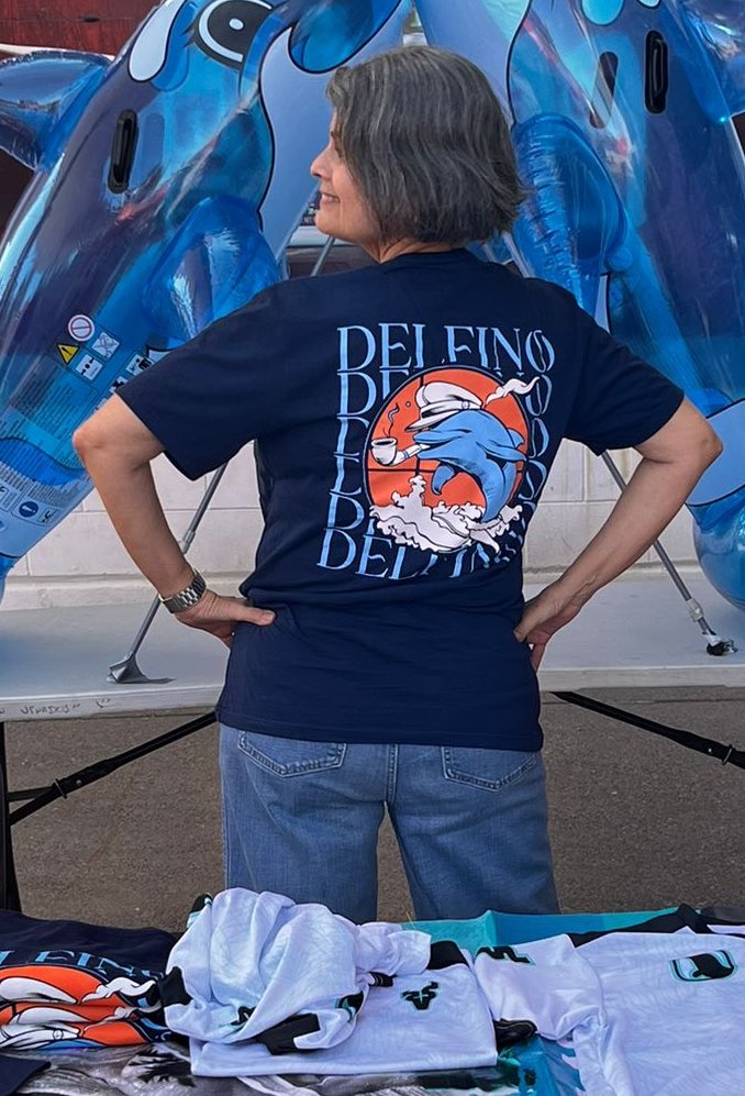 🐬NEW MERCH DROP🐬 Recién salidas del horno presentadas este fin de semana en el Bazar de @venados_mzt , edición especial ¿Quien quiere una?👀✨💙🔥 @venadosbase #VibraDelfino