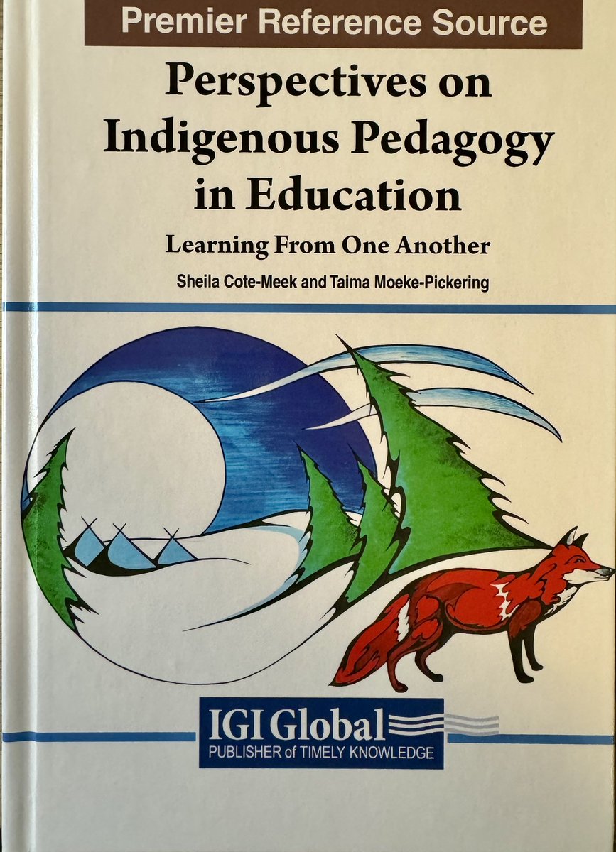 Our book Perspectives on Indigenous Pedagogy in Education, has been indexed in Scopus. Judged on criteria of quality, diversity, timeliness as well as its significance amongst the research community speaks to its incredible value. Thanks @igiglobal & all authors. @SheilaCoteMeek