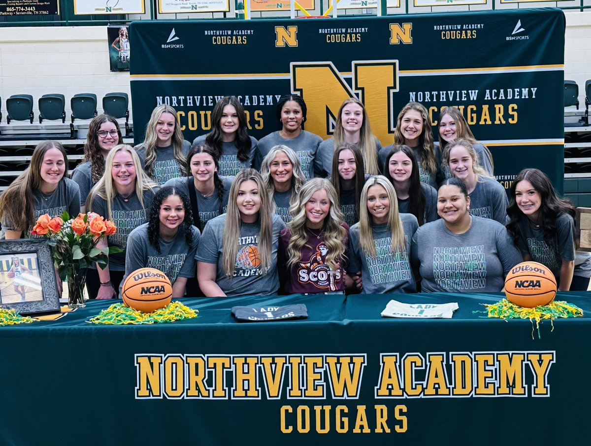 NA Lady Cougars (@na_lady_cougars) on Twitter photo Congratulations to <a href="/Reagan_Brown1/">Reagan Brown</a> for signing to continue her basketball career with <a href="/MCScots/">Maryville College Athletics</a> <a href="/MaryvilleC/">Maryville College</a> We are so incredibly proud of you! GO BE YOU. GO BE GREAT. #lc4l Congratulations to <a href="/Reagan_Brown1/">Reagan Brown</a> for signing to continue her basketball career with <a href="/MCScots/">Maryville College Athletics</a> <a href="/MaryvilleC/">Maryville College</a> We are so incredibly proud of you! GO BE YOU. GO BE GREAT. #lc4l