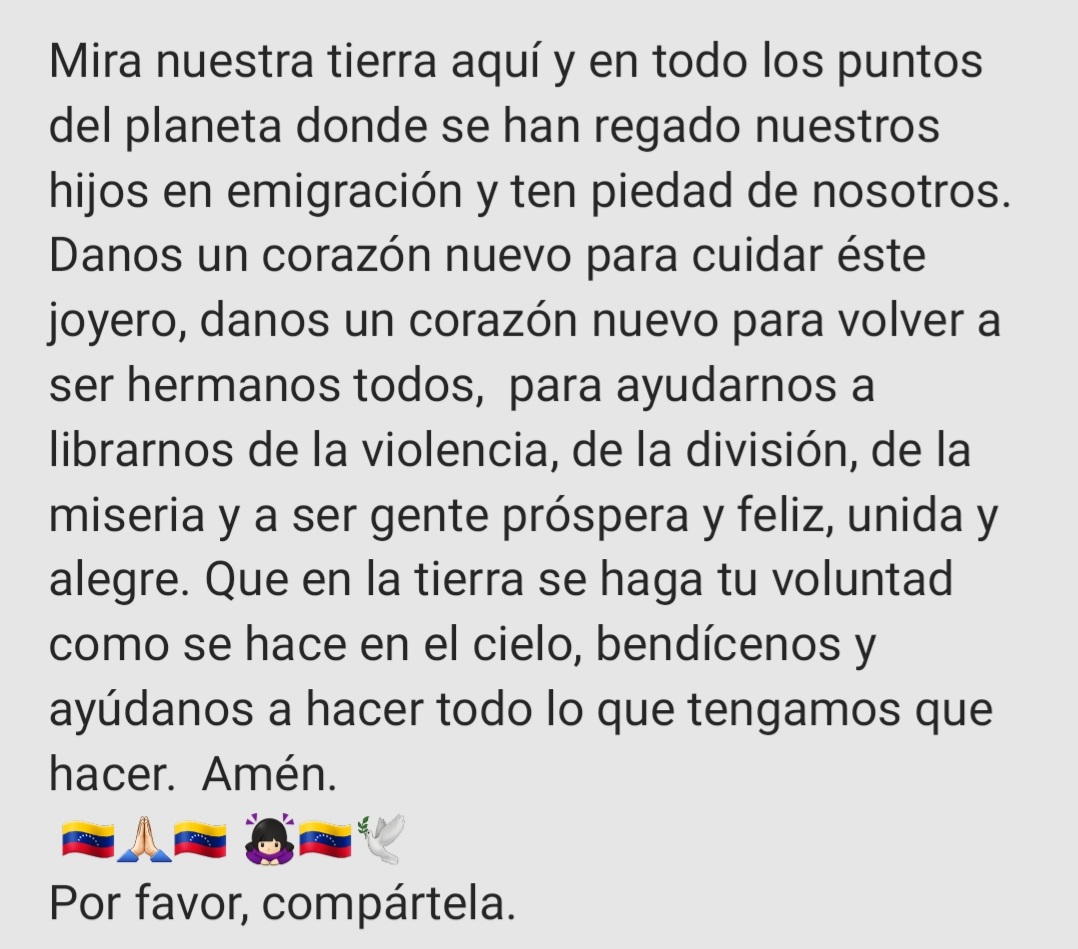 #OremosporVenezuela