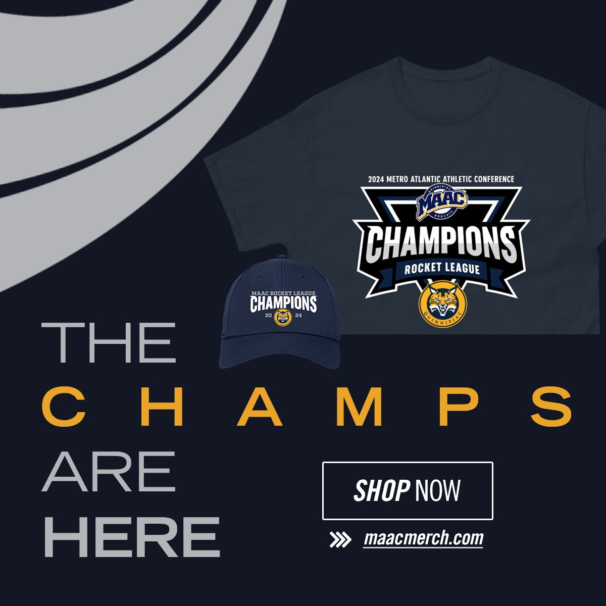 Congrats to Quinnipiac University for winning the 2024 MAAC Rocket League ESports Championship!

📢 Don't miss out!  📷: <a href="/Bobcat_Esports/">Quinnipiac Esports</a>

maacmerch.com

#MAACSports x #MAACEsports