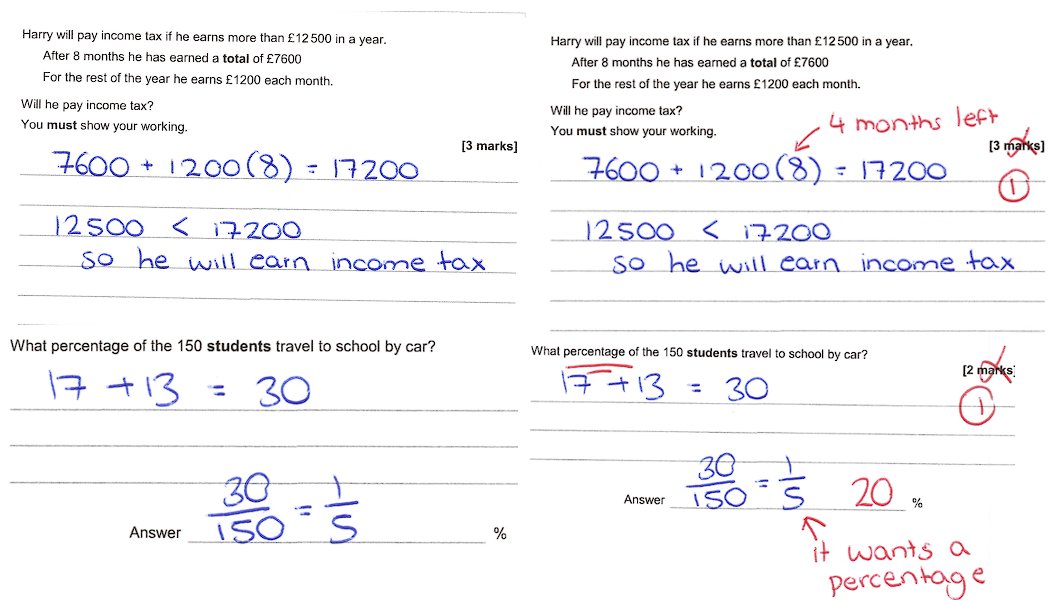 Set up my Google Drive for all my resources.
drive.google.com/drive/folders/…

Made some fix-it Foundation GCSE papers based on the AQA papers that can be found there too. Example below.
