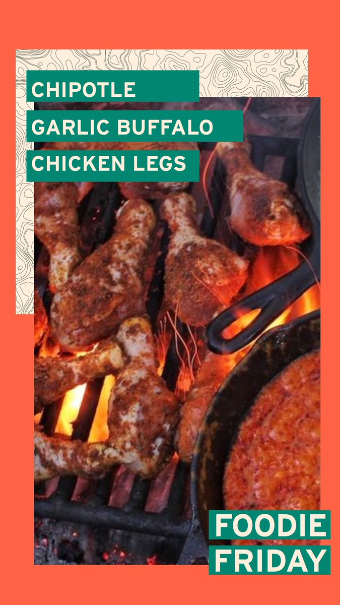 Get your grill on with these Chipotle Garlic Buffalo Chicken Legs by @overthefirecook! 🍗😋🍽️ #GORVING #FoodieFriday gorving.com/tips-inspirati…