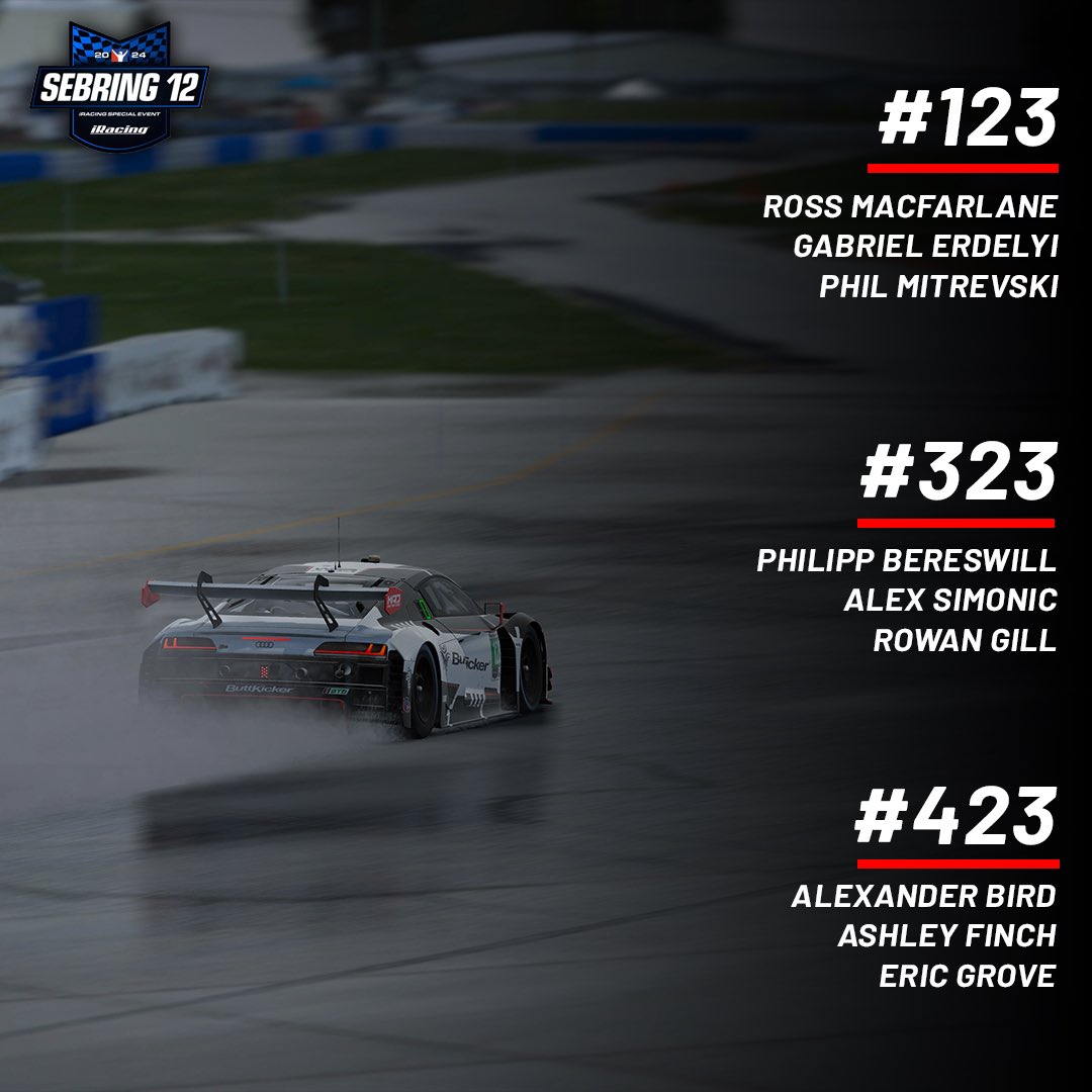 WSR Esports (@wsresports) on Twitter photo Sebring 12 hour is here and the team are ready to take on the challenge! With <a href="/iracingofficial/">Indonesia Racing</a>’s new tempest weather update, we’re expecting rain. So get your umbrella ready ☔️ Sebring 12 hour is here and the team are ready to take on the challenge! With <a href="/iracingofficial/">Indonesia Racing</a>’s new tempest weather update, we’re expecting rain. So get your umbrella ready ☔️