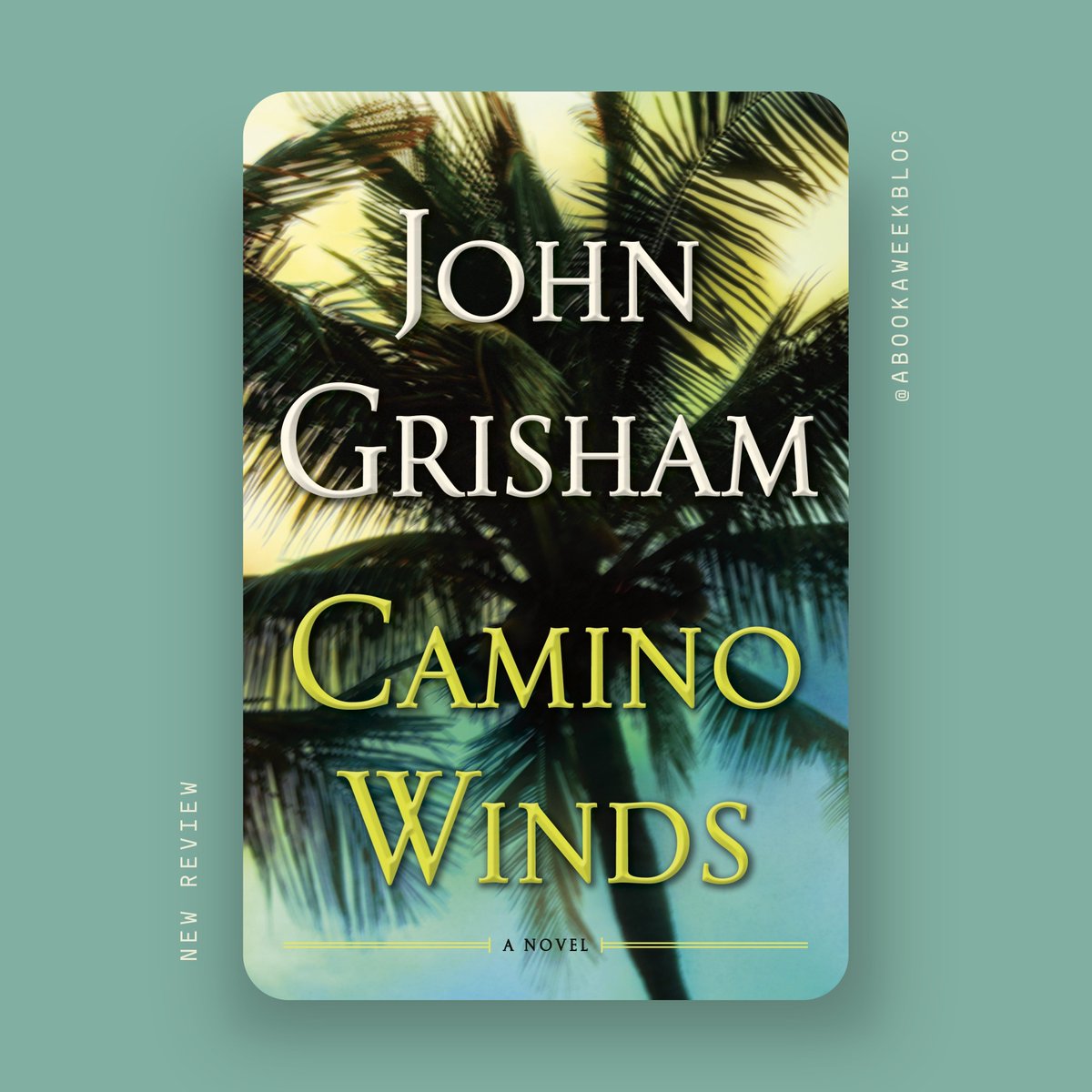 CAMINO WINDS by John Grisham offers a gripping murder mystery set in the aftermath of a devasting hurricane. REVIEW: e135-abookaweek.blogspot.com/2024/03/camino… @JohnGrisham @doubledaybooks
