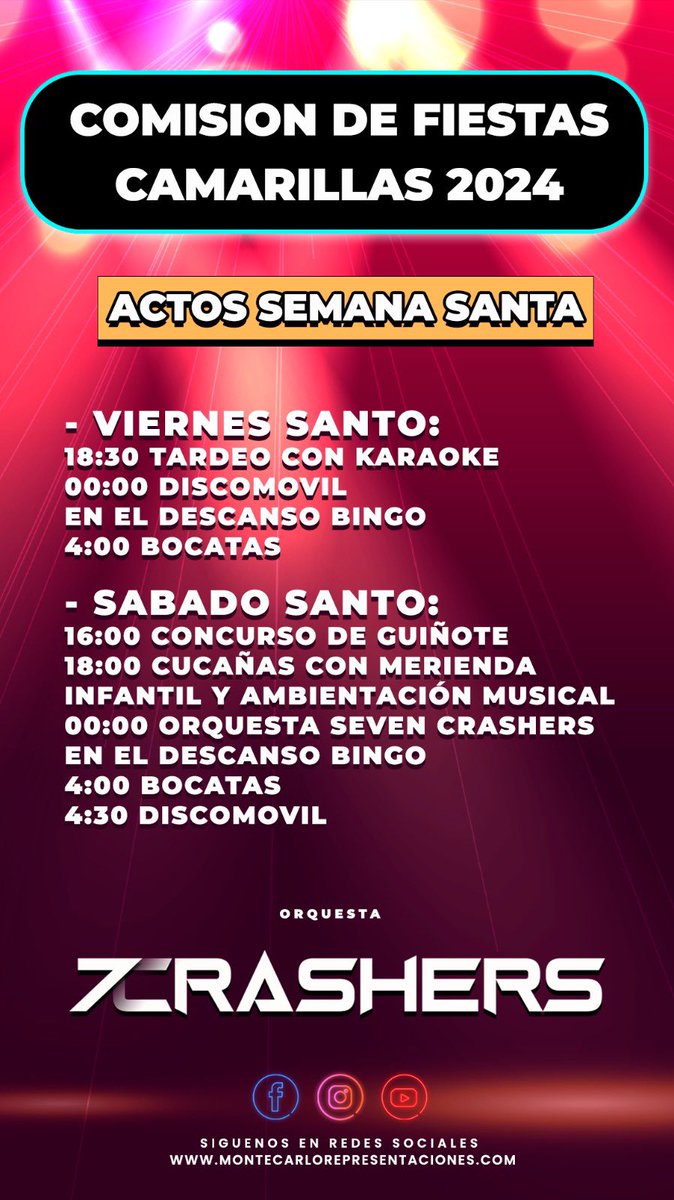 FiestasCMR's tweet photo. practicamente hemos vendido nuestra alma al diablo para sacar las fiestas de semana santa adelante……

igualmente haremos historia https://t.co/ils75cpe1C