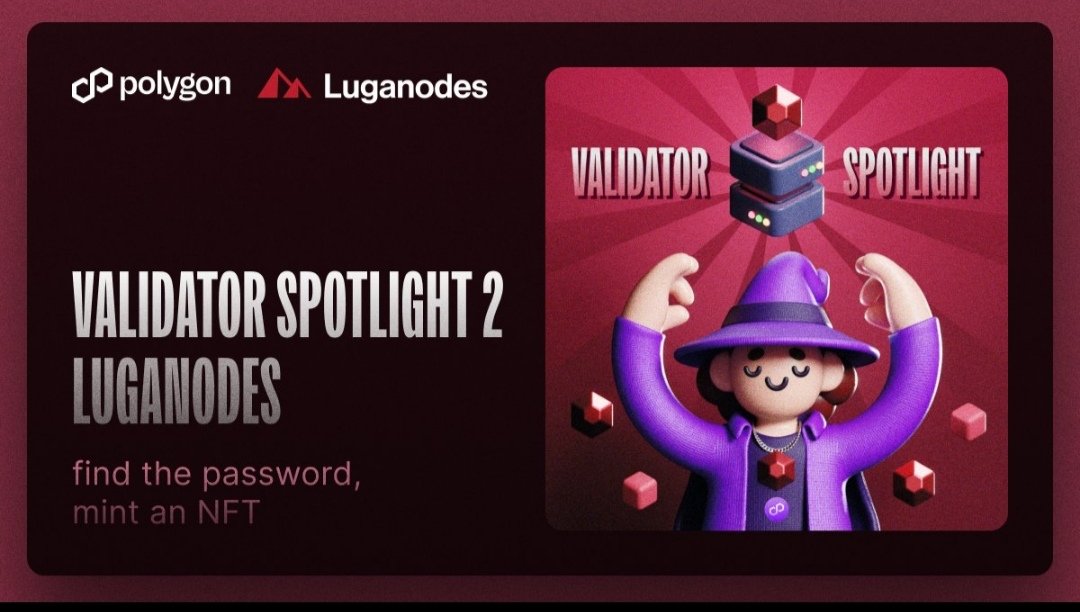 iyketech07's tweet image. Luganodes&apos; involvement in Polygon&apos;s PoS (Proof of Stake) is essential. Validators like Luganodes are selected to create blocks based on their stake, ensuring fairness and network integrity.
#PolygonValidators 
@0xPolygon
#ValidatorSpotlight2