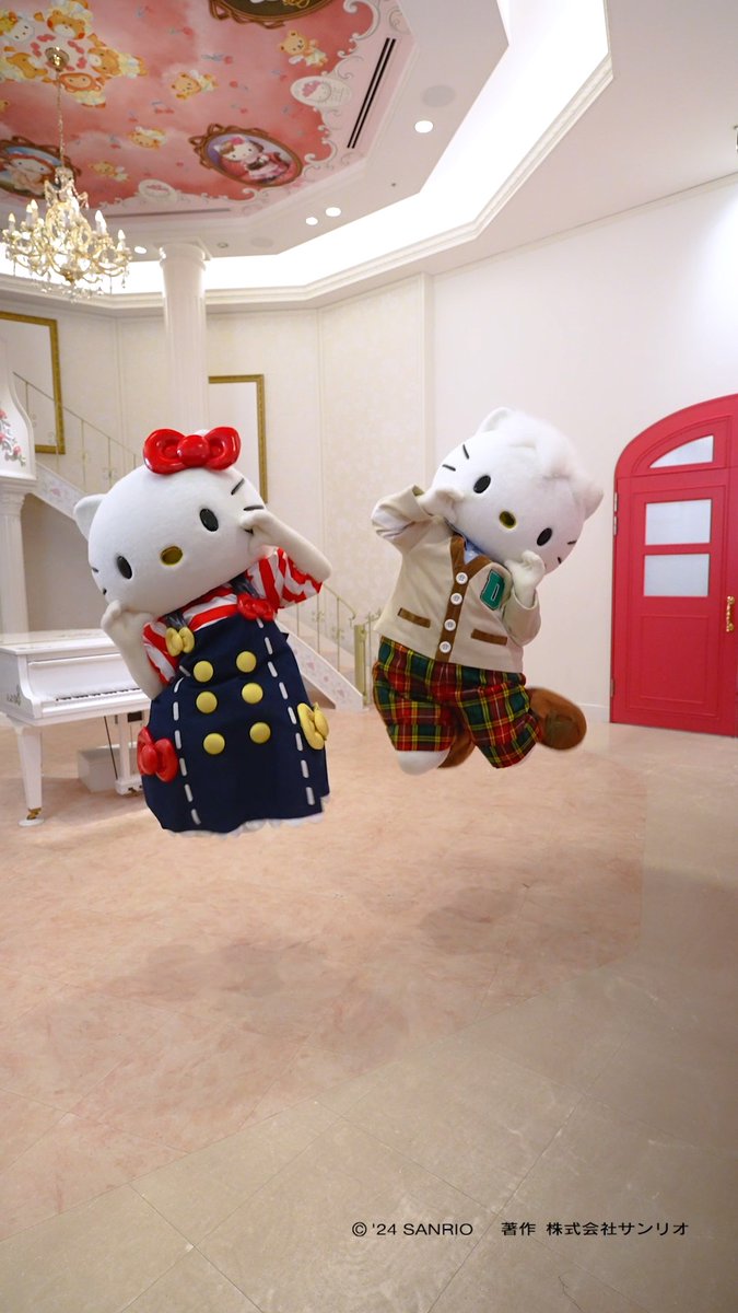 💃💃🍿​ キティとダニエルが踊ってみたよ♪​ lnky.jp/3pRjFGE ​ #hellokitty50th #helloともだち ​ #ポップコーンダンス #MAISONdes