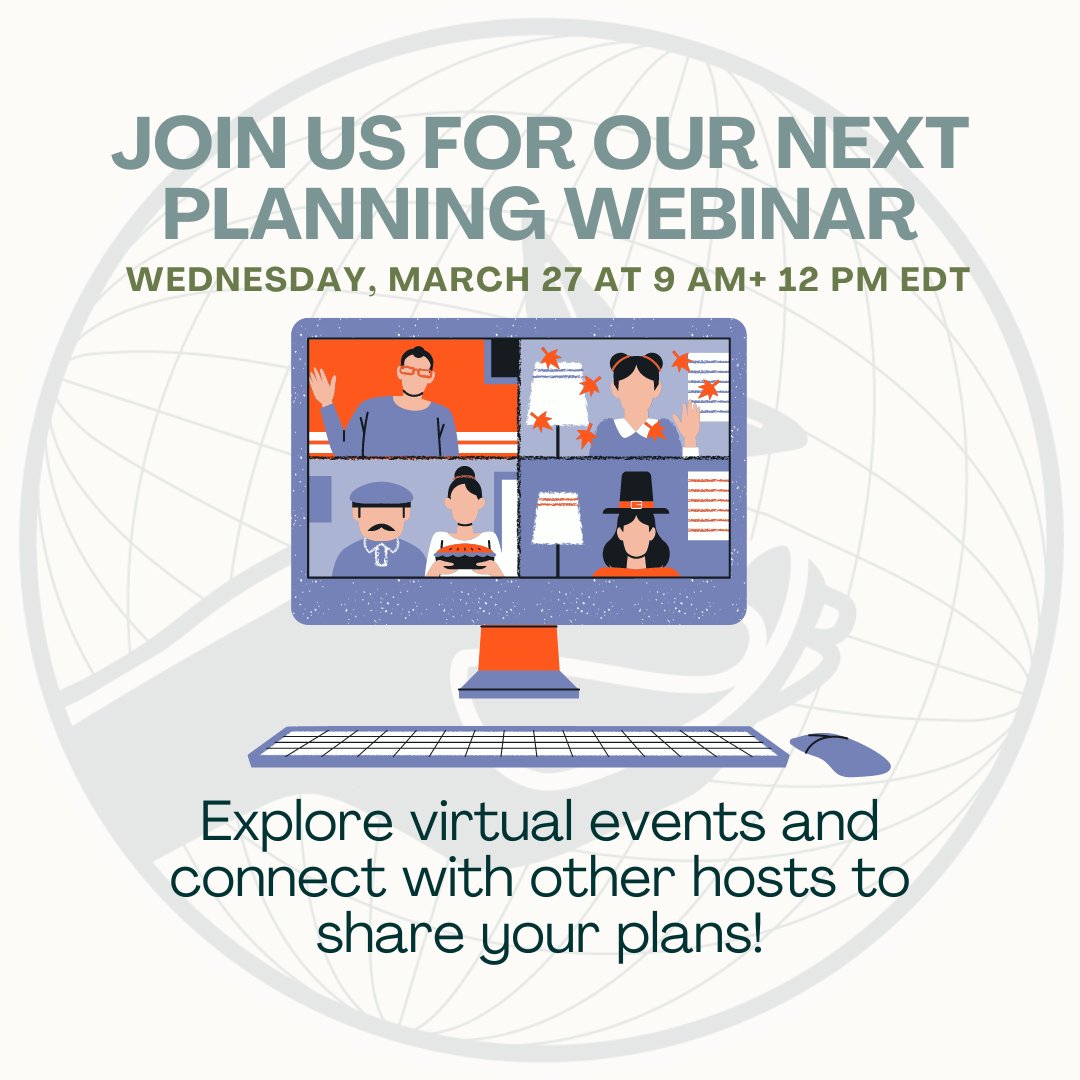 Join us for our upcoming planning session where we will be exploring upcoming virtual events. You will also have the opportunity to network with other hosts from around the world.

You can register at the link in our bio or copy/paste the following link: actionnetwork.org/events/plannin…