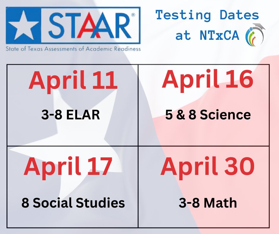 Important dates coming up!