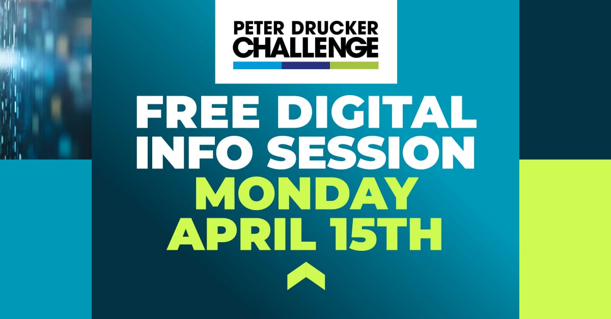 Give your essay every advantage it deserves!

Sign up for our FREE Digital Information Session, taking place on 15th April 2024.

druckerchallenge.org/declaration-of…

#DruckerChallenge #NextEducation #nextmanagement