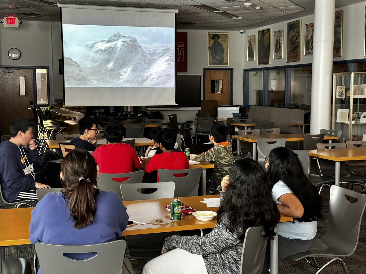msmignone's tweet photo. Our Women’s History Month movie was a big hit! @swank_k12 @jerichoms #jerichoms #jmslibrary https://t.co/W8pGhgSXeA