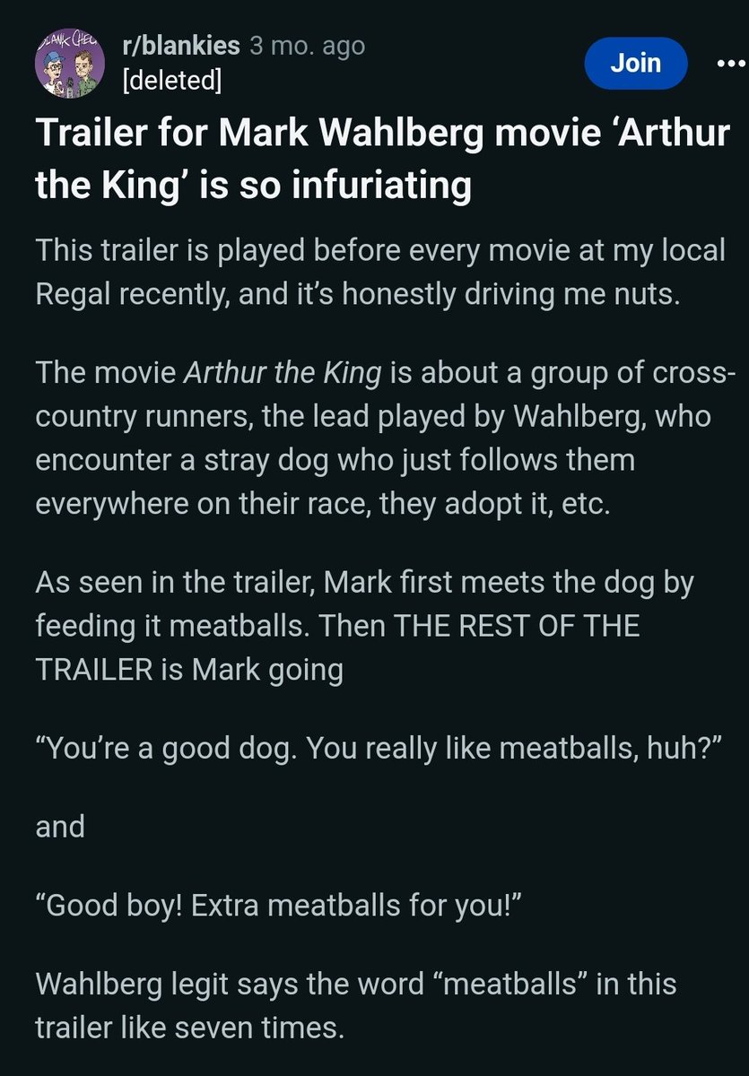 dan_vetrano's tweet photo. I saw this movie and I still believe this is the best review https://t.co/TSEX5hDnBm
