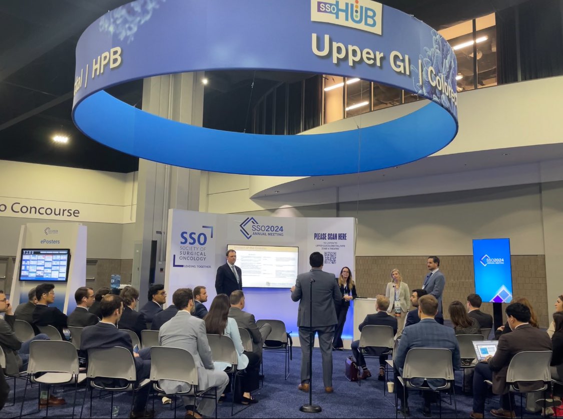 Who says you can’t have it all? Drs.  <a href="/timnewhook19/">Timothy Newhook</a>, Ana Gleisner, Rebecca Auer, and Michael D’Angelica offer insights on management of colorectal liver metastases at the same time as the #SSO2024 ice cream social 🍦<a href="/SocSurgOnc/">Society of Surgical Oncology</a> <a href="/MDAndersonNews/">MD Anderson Cancer Center</a> <a href="/MSKCancerCenter/">Memorial Sloan Kettering Cancer Center</a>