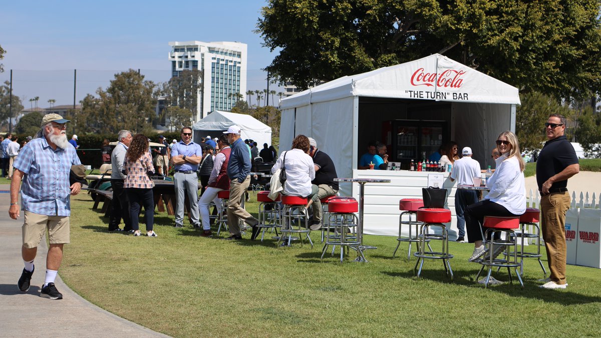 Hit the @CocaCola Turn Bar for snack time all weekend long located outside the clubhouse! #HoagClassic