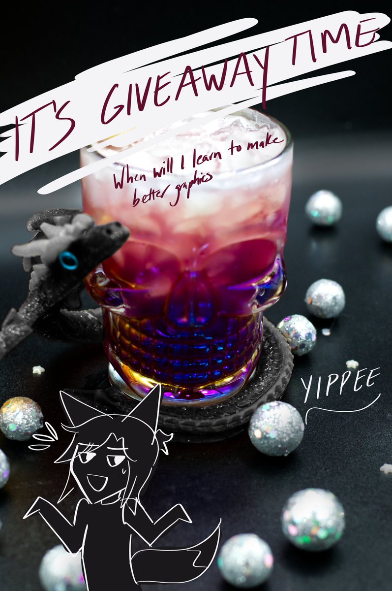 Mithruidatism's tweet image. 🌟600 FOLLOWER GlVEAWAY YIPPEEE!🌟
Enter to win a custom craft cocktail for any character of your choice!🥂

Rules
🍹Like&amp;amp;RT to enter
🍹Must be following me, new followers welcome💜
🍹No giveaway accounts
🍹Ends March 30 @ 5pm CT
🍹XTRA ENTRY: reply with who you'd get a drink of!