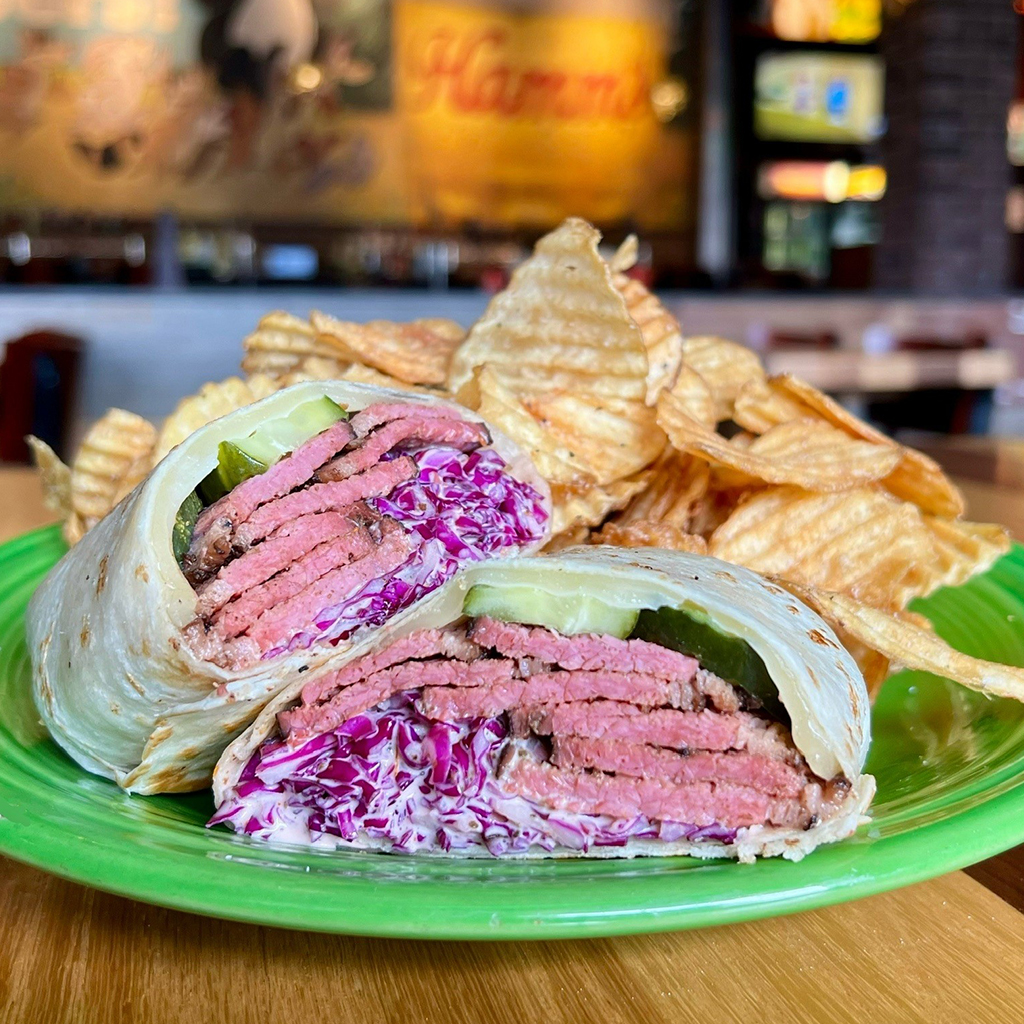 Who’s ready to wrap up winter and head into spring (raises both hands).🌺🌼 We are! All of your favorite Melt sandwiches can now be wrapped up into wraps. Even our seasonal powerhouse, Pappa's Purple Pastrami is available as a wrap! See the full menu here: bit.ly/3TkdXeo