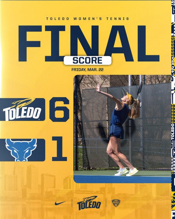 TGIF‼️ 4-0 for @ToledoRockets! #TeamToledo 🚀📈