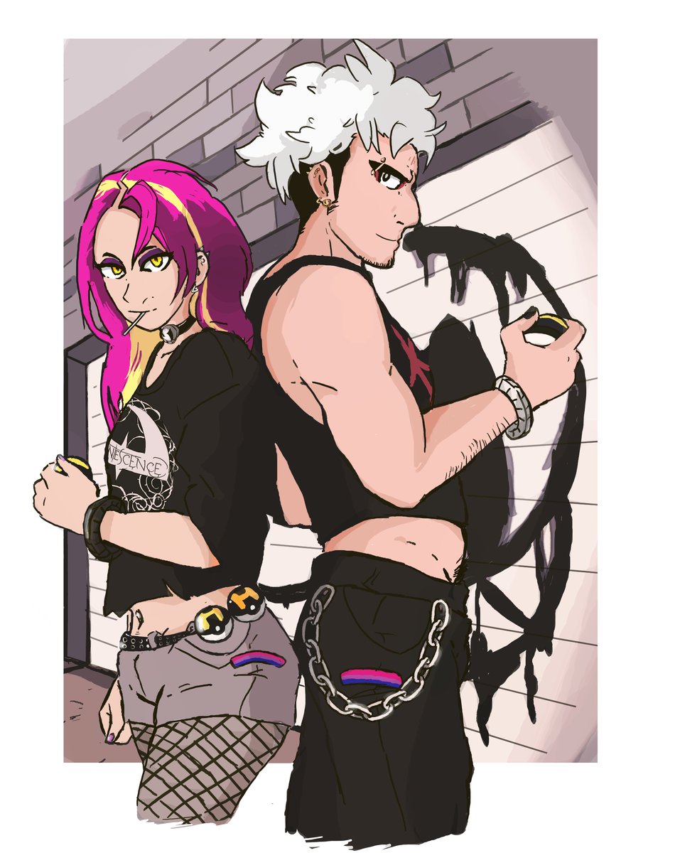 Double Team 
#Guzma #グズマ #Plumeria #プルメリ