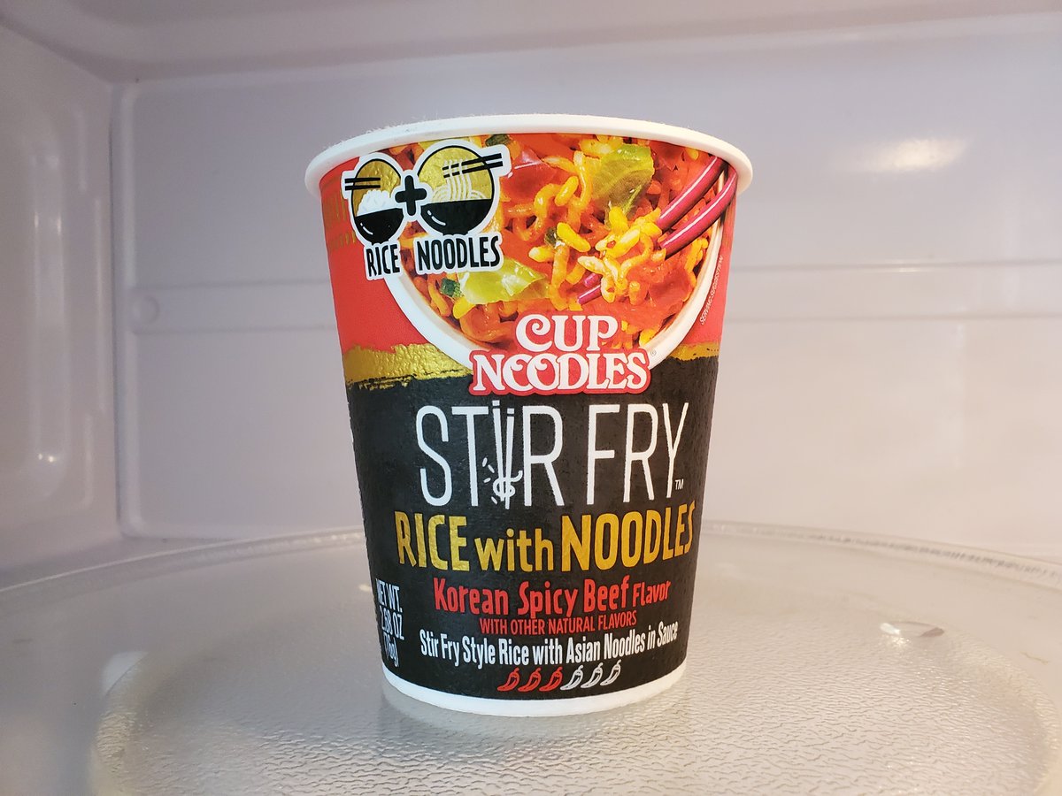 HAPPY STIR FRYDAY, CUP NOODLES CREW!!! SET YOUR MICROWAVE TIMER FOR: DELICIOUS!!!