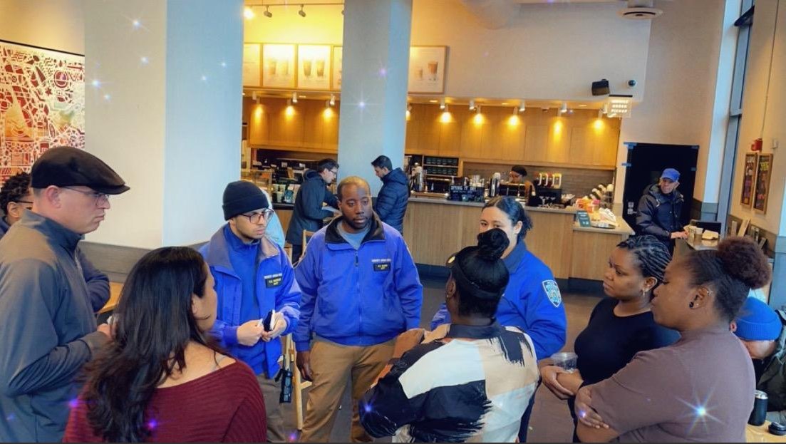 Grateful for all the amazing community members who joined us yesterday @Starbucks for coffee with a cop! Let's keep the caffeine and conversations flowing ☕️