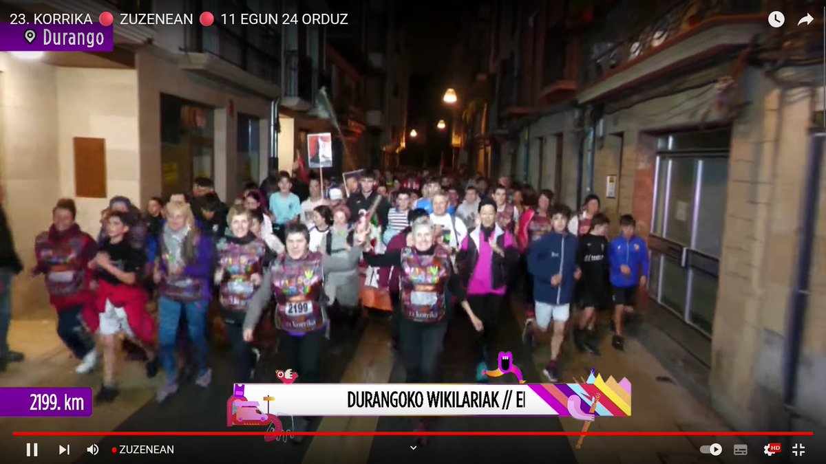 Durangoko Wikilariak hor daude beti. #HarroHerri