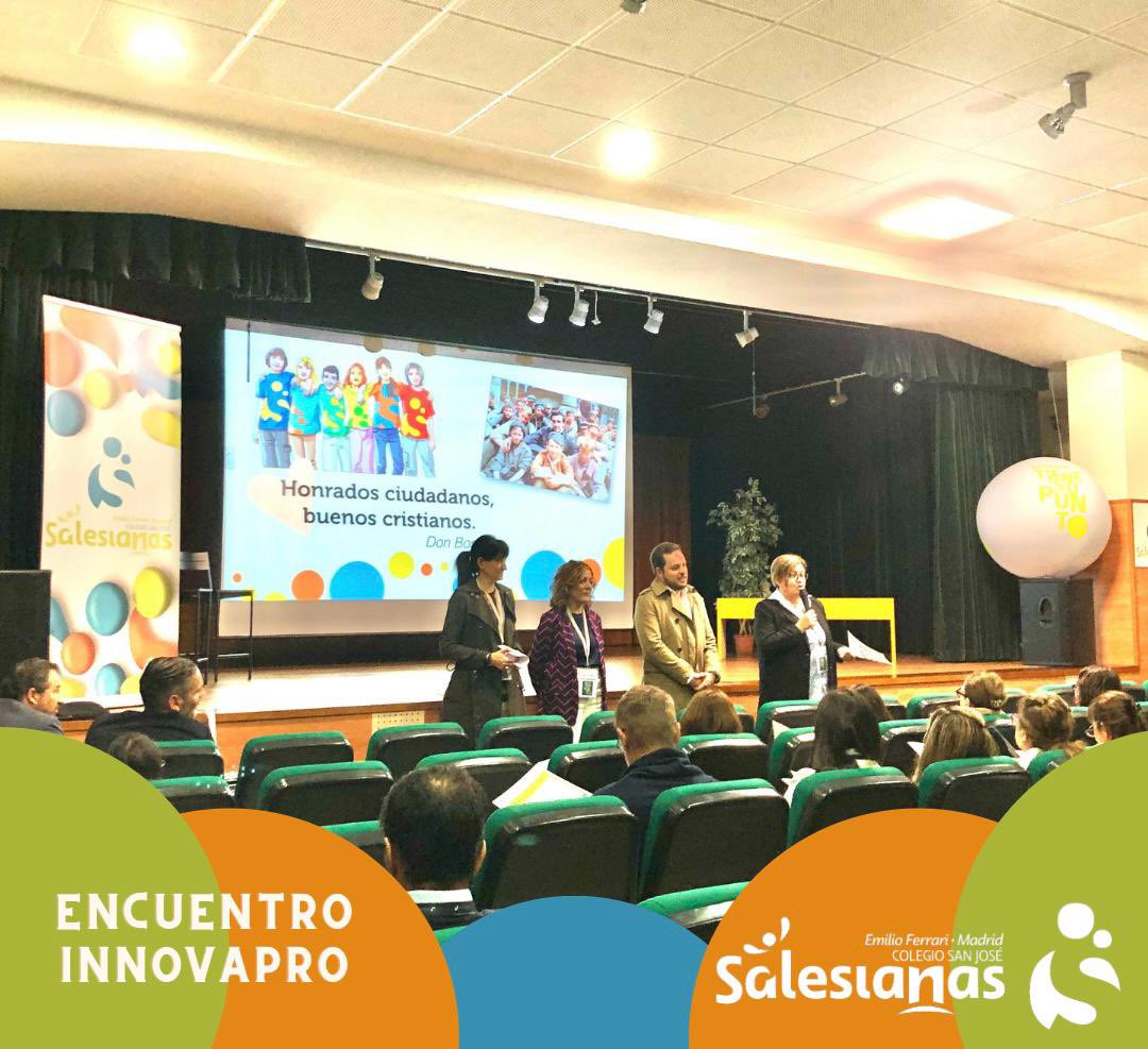 SalesianasSJ's tweet photo. El 19 marzo, una vez más, nuestro centro ha tenido el honor de acoger parte del encuentro #innovaPRO Progrentis, donde hemos podido disfrutar de la visita de directivos de centros de Latinoamérica.
Gracias por venir! #SalesianasTieneSuPunto #ContigoSiempreEsMejor https://t.co/7kStf1o4t7