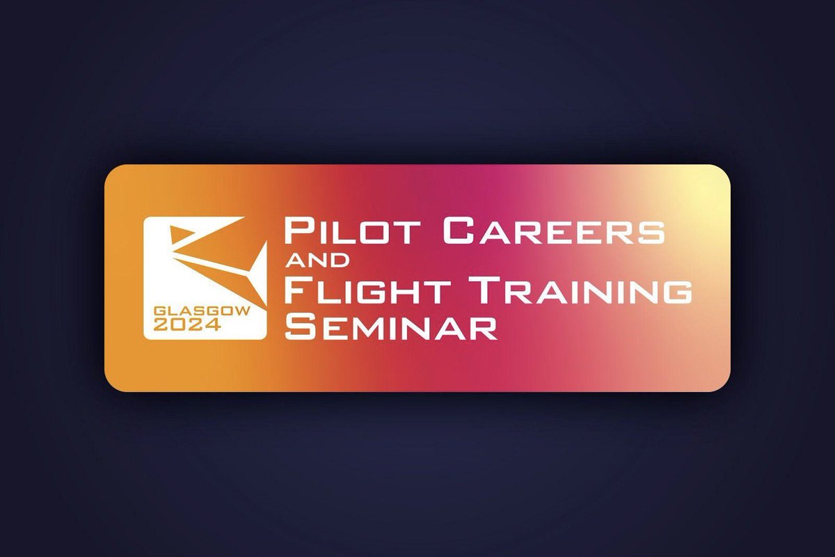 We are hosting Scotland’s largest ever Pilot Careers and Flight Training Seminar at Glasgow Airport on Saturday 23rd March 2024