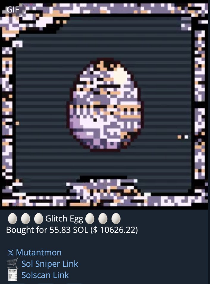 From a 0.5 SOL mint to sales like this.

It's not that NFTs are dead; the outdated model is.

SPL-404 and Hybrid DeFi are sculpting the future.

On 3/25/2024, SPL-404 expansion continues.

Keep your eyes peeled...🐣