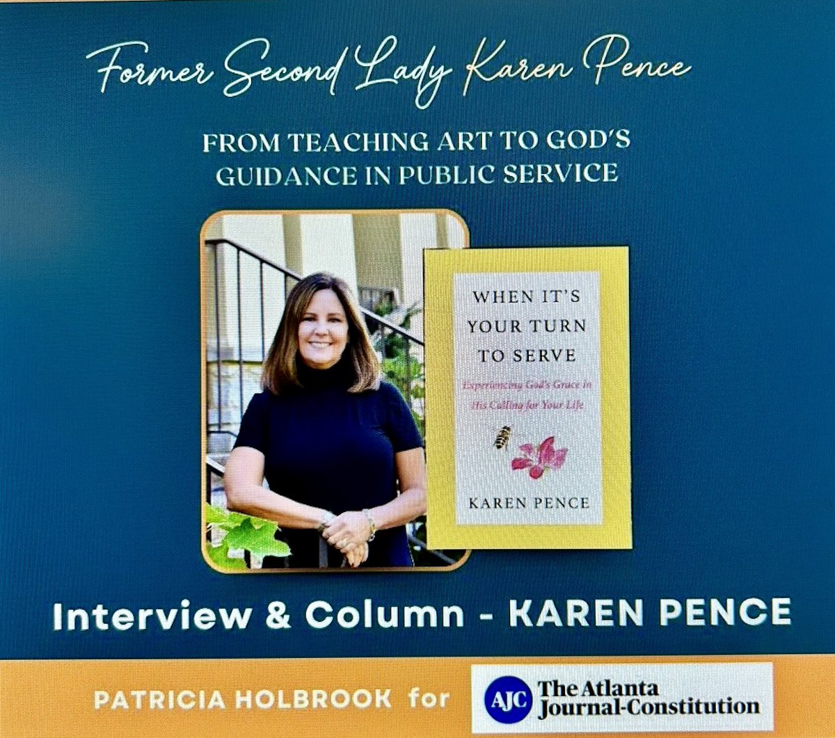 Check out this wonderful interview and column by Patricia Holbrook about my new book “When It’s Your Turn To Serve”. Enjoy!🐝 patriciaholbrook.com/2024/03/divine…