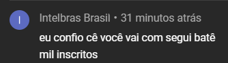 Obrigado, <a href="/Intelbras/">intelbras</a>😁