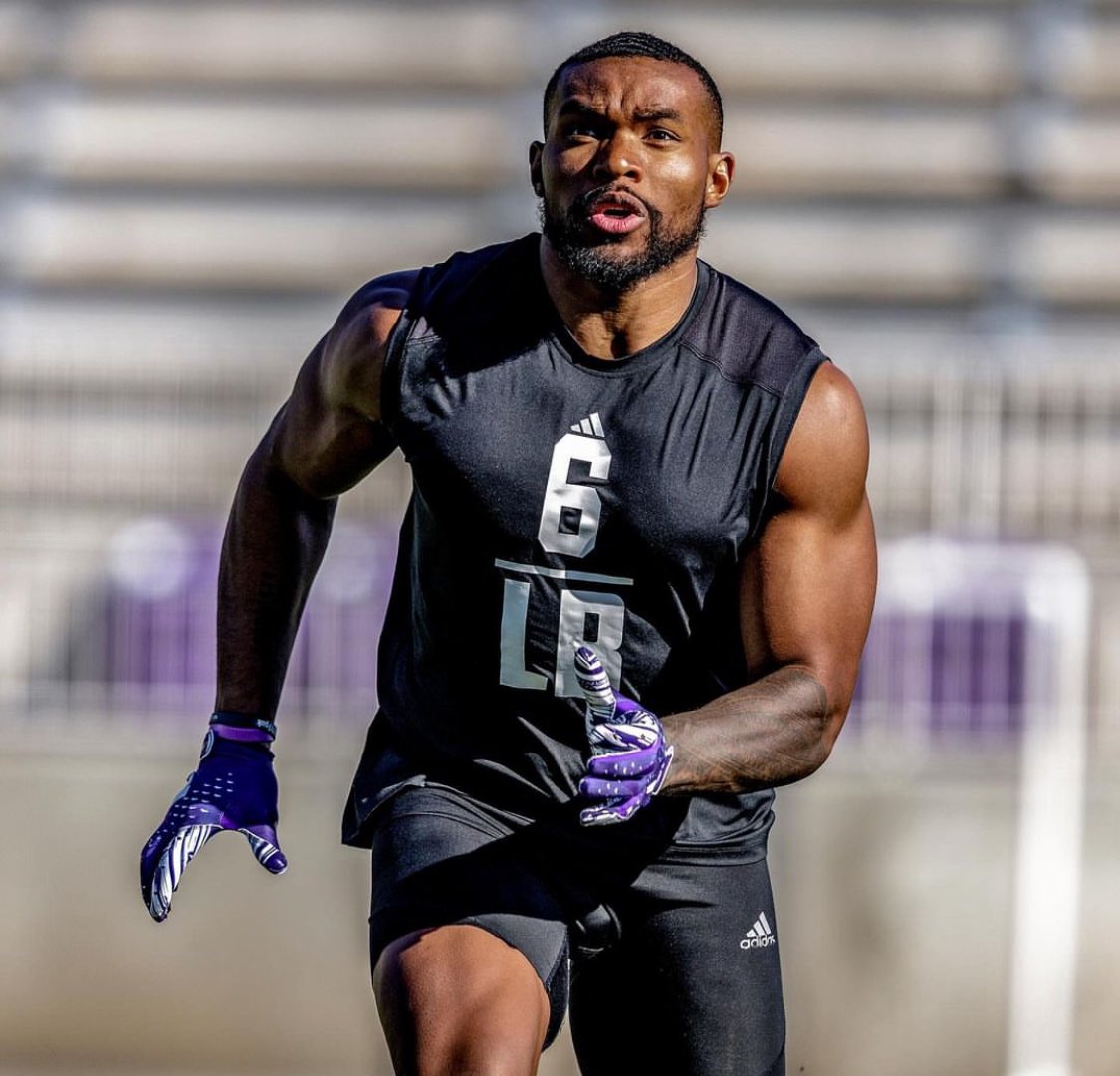 Outstanding performance yesterday for LB Winston Reid @winstonreid43 displayed his strength, agility and stamina in front of the majority of the #NFL at Weber State #ProDay #ISAFamily