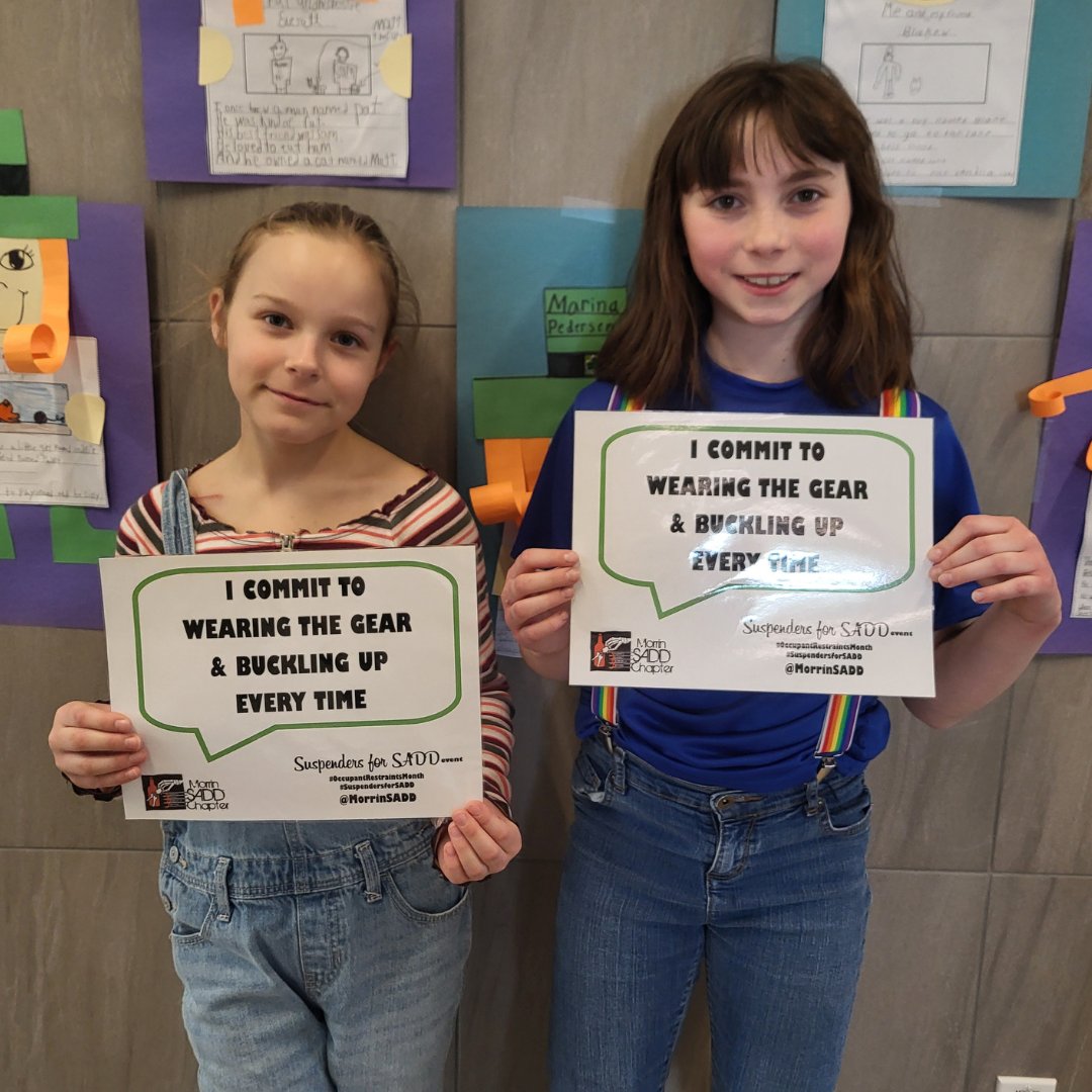 MorrinSWAT's tweet image. Today was our 𝗦𝘂𝘀𝗽𝗲𝗻𝗱𝗲𝗿𝘀 𝗳𝗼𝗿 𝗦𝗔𝗗𝗗 event - students and staff wore suspenders to raise awareness for the importance of proper seatbelt use,  &amp;amp;committed to wearing the gear &amp;amp; buckling up every time!

#OccupantRestraintsMonth #MorrinSWAT #MorrinSADD @SADD_Alberta