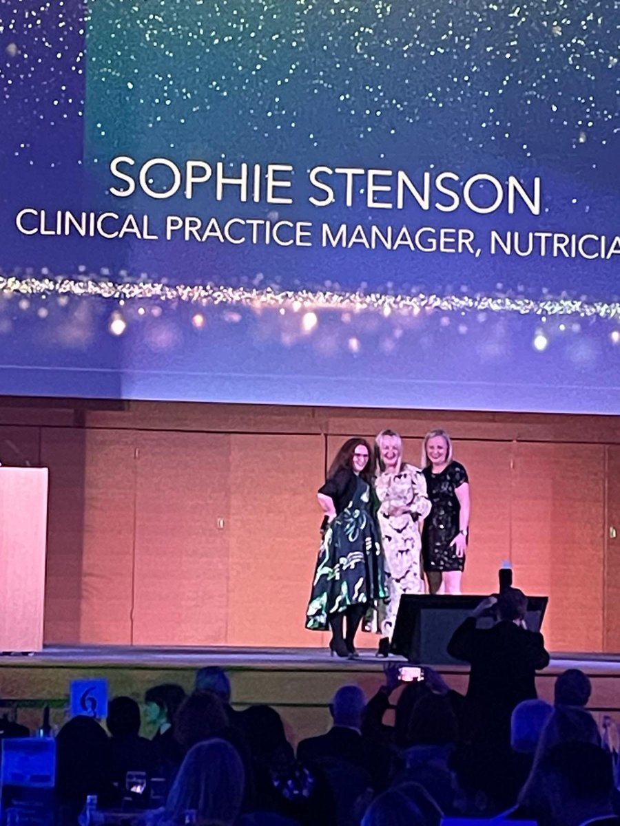 HUGE congratulations to the one, the only <a href="/SophieSue12/">Sophie Sue</a> who has only gone and WON Nutrition Nurse of the Year at the <a href="/BJNursing/">BJN</a> Awards! We’re so proud of you Sophie!!!!