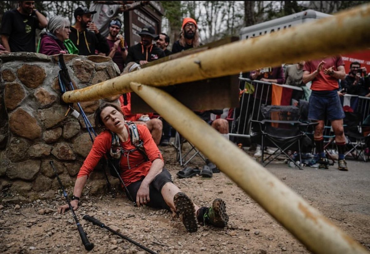 It only takes everything. Jasmin Paris - Barkley Finisher. #BM100 PC: Jacob Zocherman