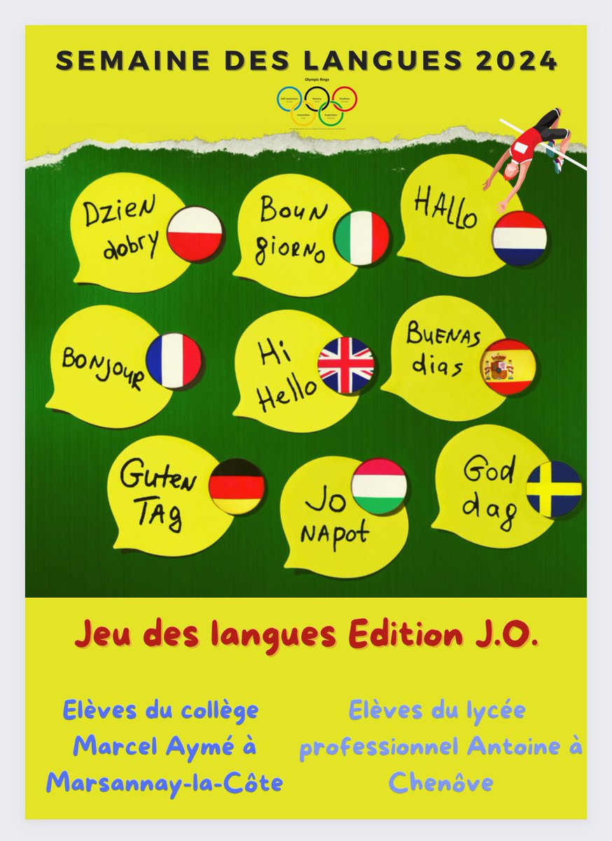 Sandrine GORICHON (@sandrinegorich2) on Twitter photo Dans le cadre de la semaine des langues du 18 au 22 mars , 5 élèves de 4 ème du collège Marcel Ayme de Marsannay la Côte sont venus avec leur professeure d’espagnol rencontrer les élèves de 3 ème Prépa Métiers autour d’un jeu culturel.@lyceeantoine <a href="/drareicbfc/">Relations Internationales Région académique BFC</a> Dans le cadre de la semaine des langues du 18 au 22 mars , 5 élèves de 4 ème du collège Marcel Ayme de Marsannay la Côte sont venus avec leur professeure d’espagnol rencontrer les élèves de 3 ème Prépa Métiers autour d’un jeu culturel.@lyceeantoine <a href="/drareicbfc/">Relations Internationales Région académique BFC</a>
