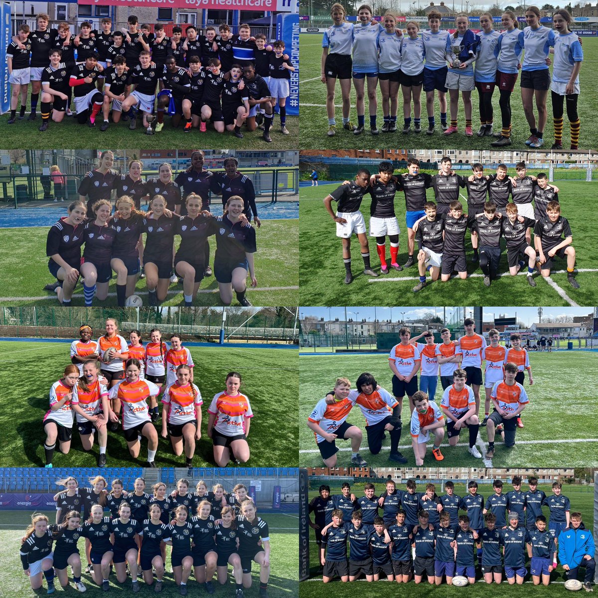 A day to remember in #Energia park for the @LeinsterBranch Metro council cup! A tournament aimed at boys and girls playing rugby for the first time! Phenomenal to see the talent and skills on show congrats @dccsportsrec boys and @dlrSportsTeam girls on the wins