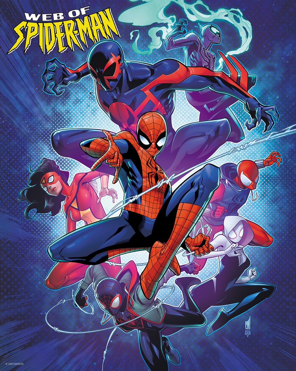 Unravel the web as glimpses at the next year of #MarvelComics Spider-stories are revealed in 'Web of Spider-Man' #1, on sale now!