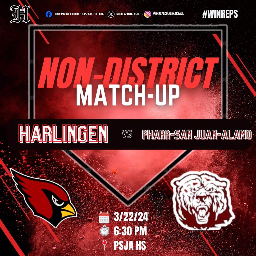 Harlingen Cardinals Baseball Official (@hgncardinalbsbl) on Twitter photo 